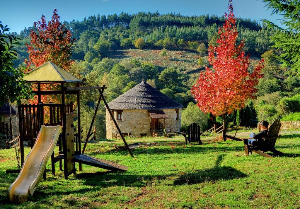 Hotel Balneario Rio Pambre Palas de Rei Екстериор снимка