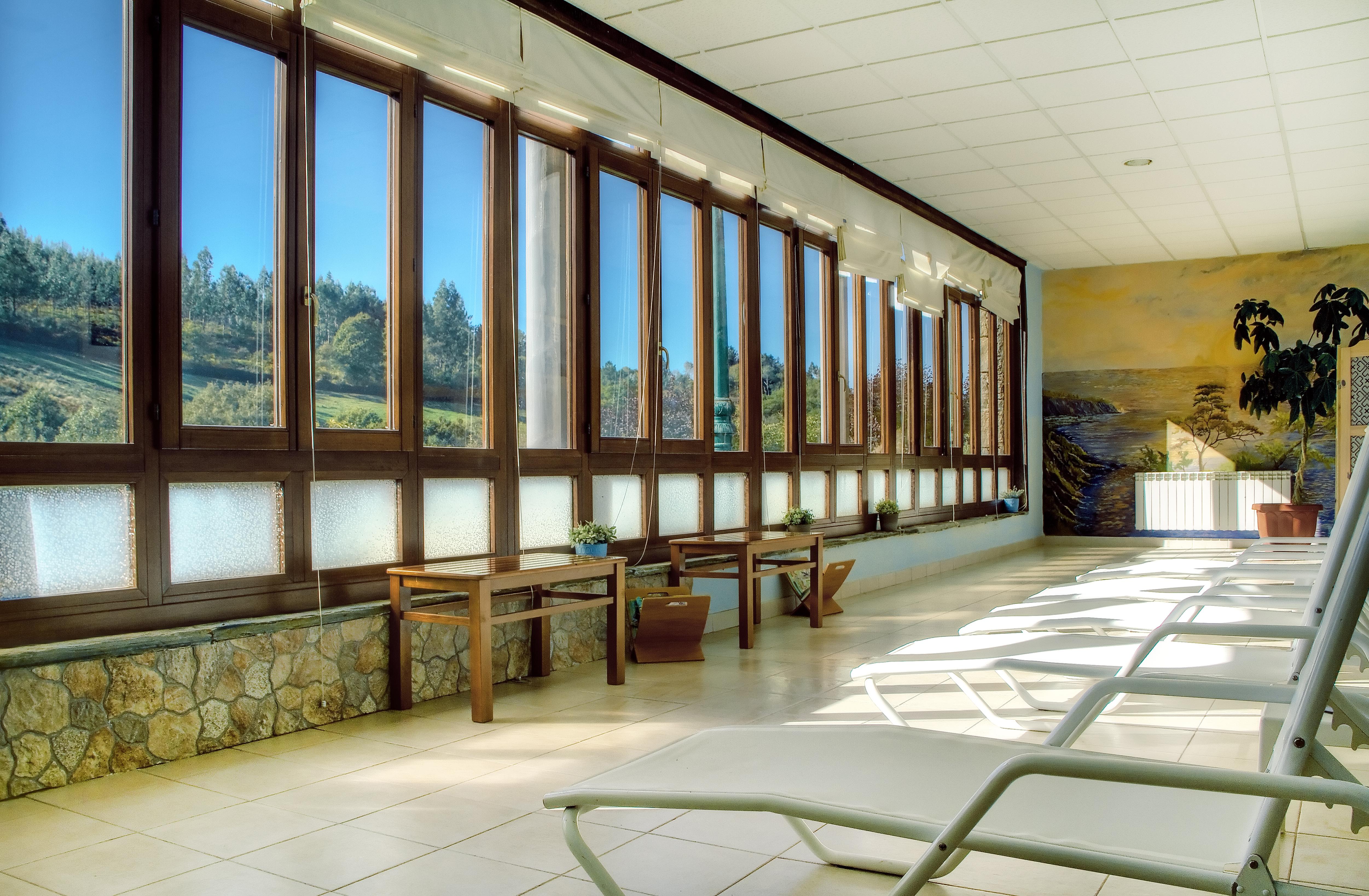 Hotel Balneario Rio Pambre Palas de Rei Екстериор снимка