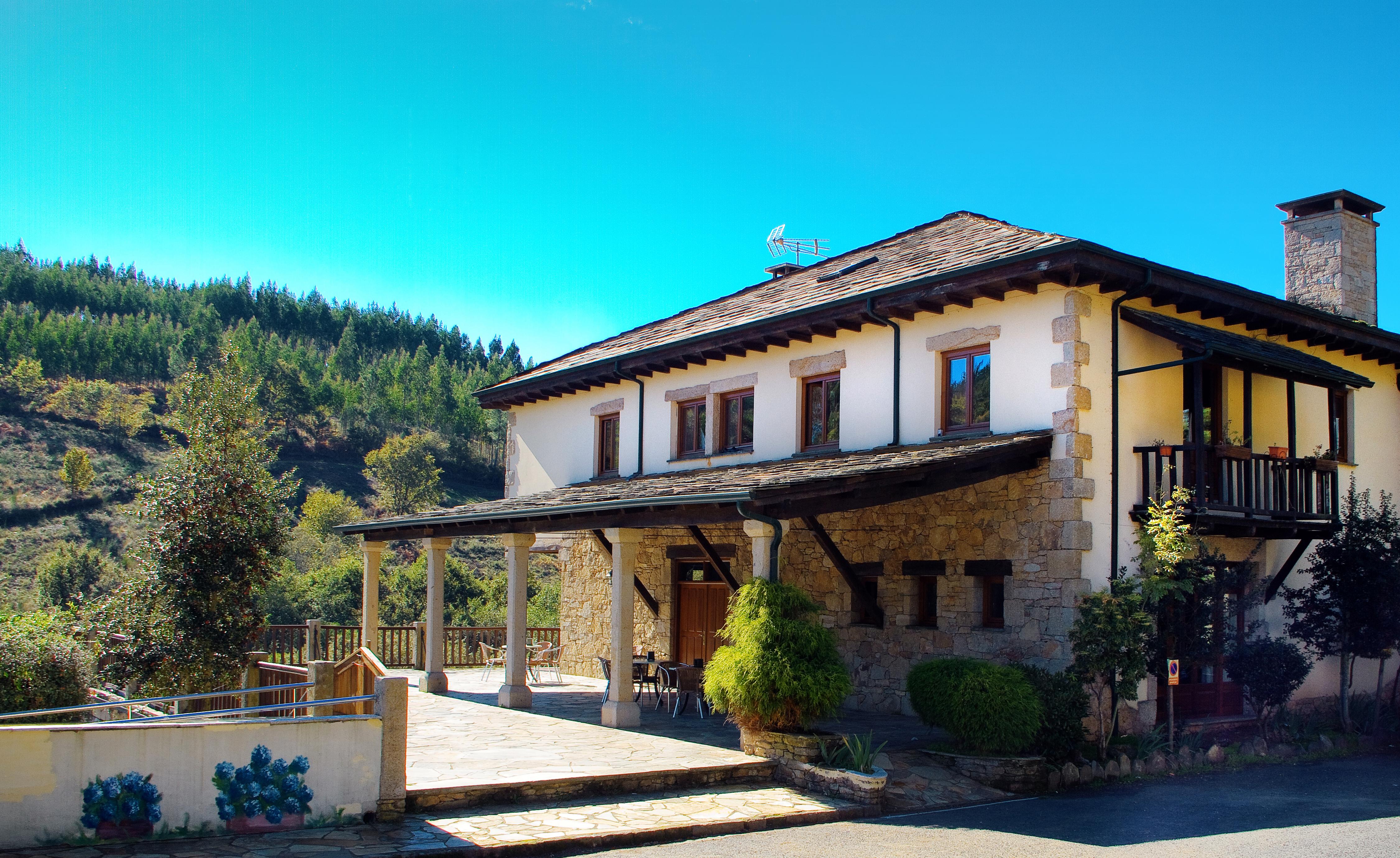 Hotel Balneario Rio Pambre Palas de Rei Екстериор снимка