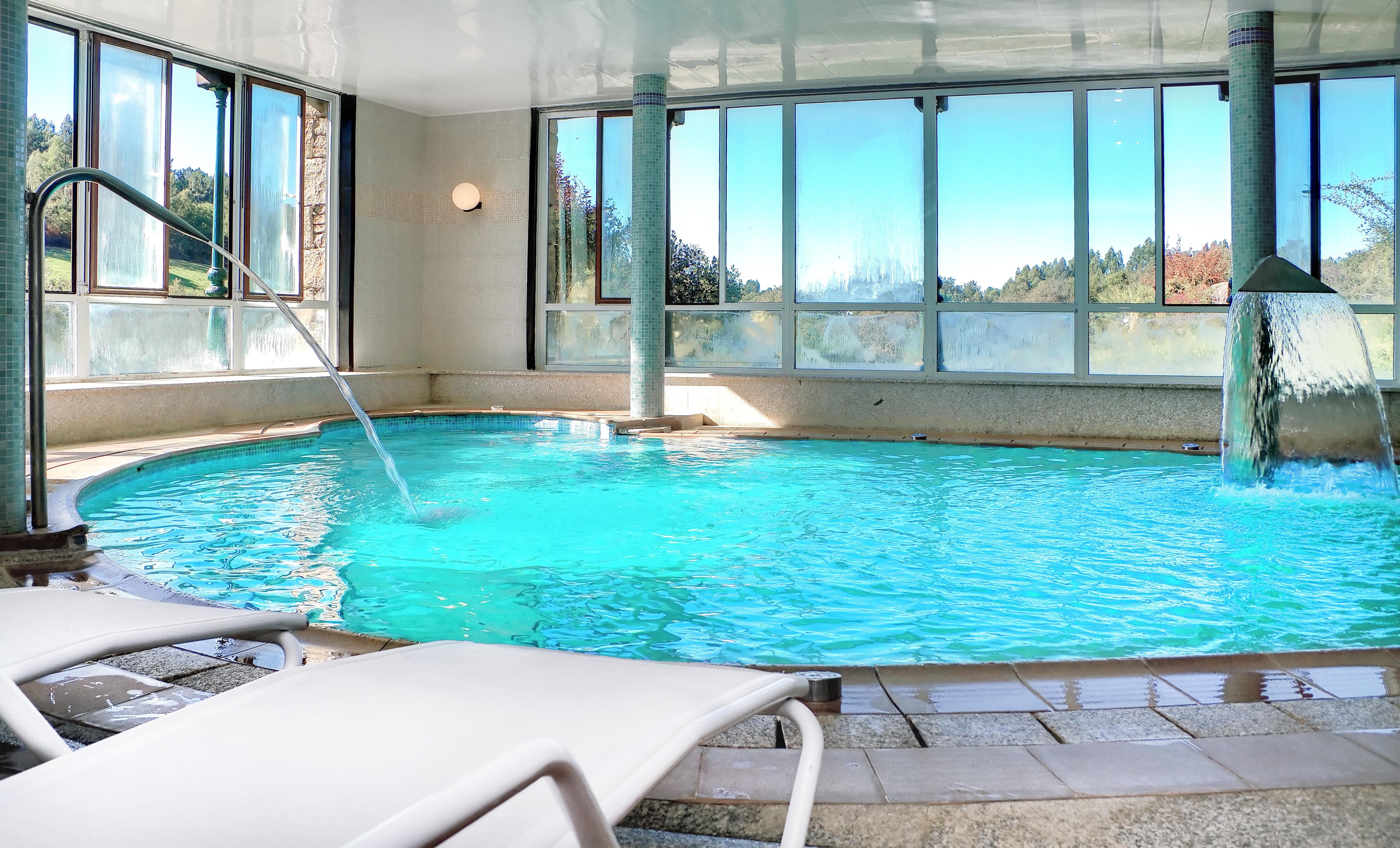 Hotel Balneario Rio Pambre Palas de Rei Екстериор снимка
